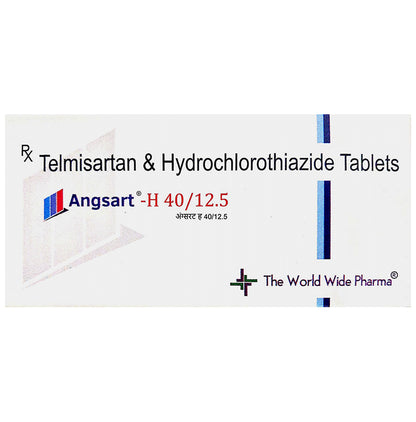 Angsart-H 40/12.5 Tablet - Classic Derma