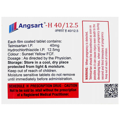 Angsart-H 40/12.5 Tablet