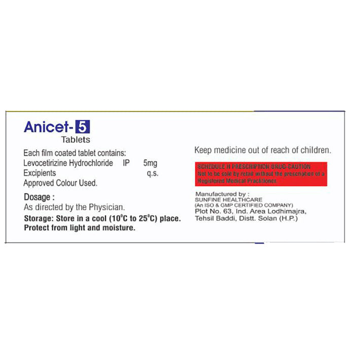 Anicet 5 Tablet