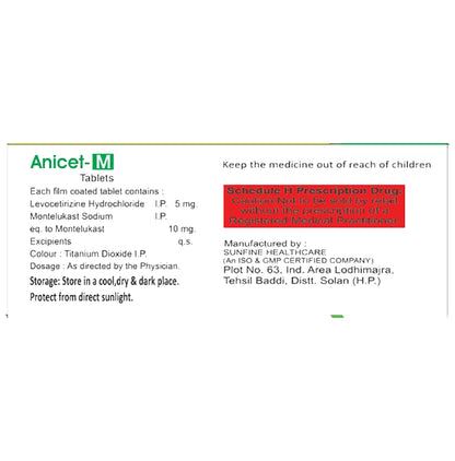 Anicet-M Tablet