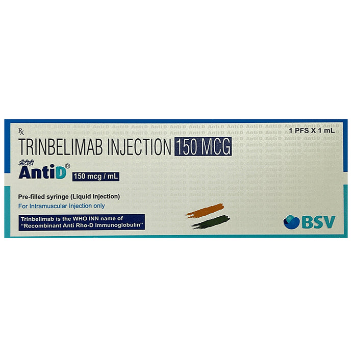 AntiD 150mcg/ml Injection - Classic Derma