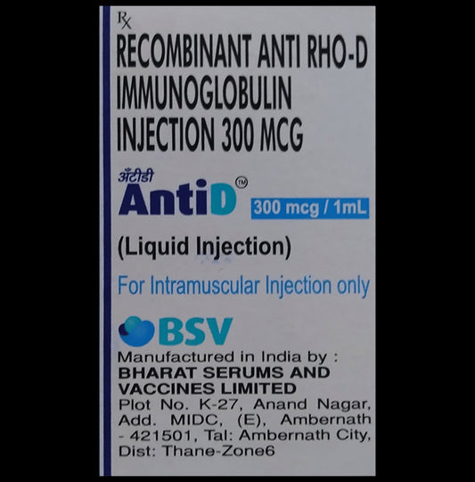AntiD 300mcg/ml Injection - Classic Derma