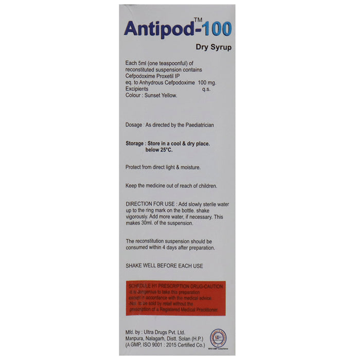 Antipod 100 Dry Syrup