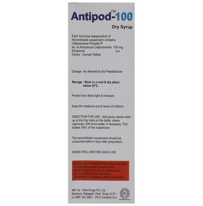 Antipod 100 Dry Syrup