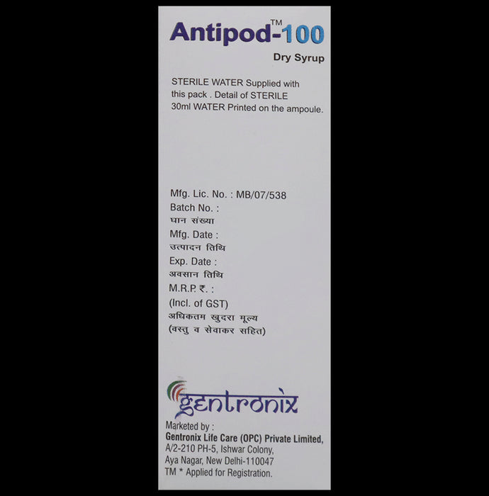 Antipod 100 Dry Syrup