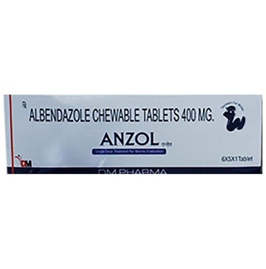 Anzol Chewable Tablet - Classic Derma