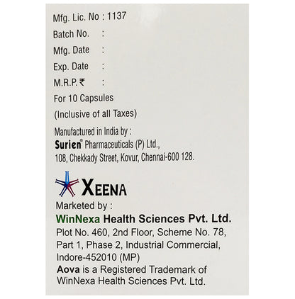 Aova Gold 10 Capsule