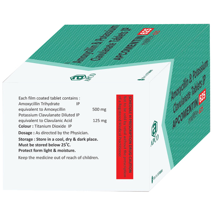 Apcomentin 625 Tablet