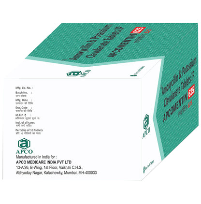 Apcomentin 625 Tablet