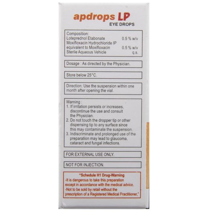 Apdrops LP Eye Drop BAK Free