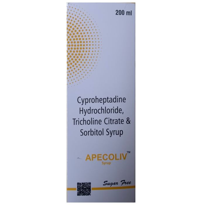 Apecoliv Syrup Sugar Free - Classic Derma