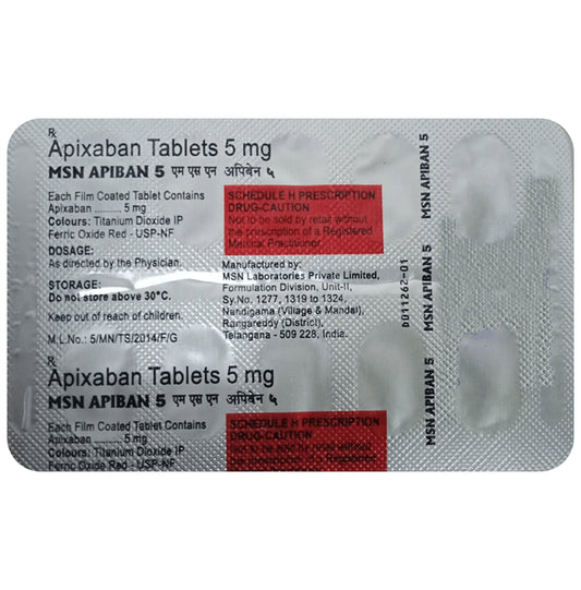 Apiban 5mg Tablet - Classic Derma