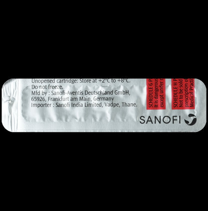 Apidra 100IU Cartridge (3ml Each)