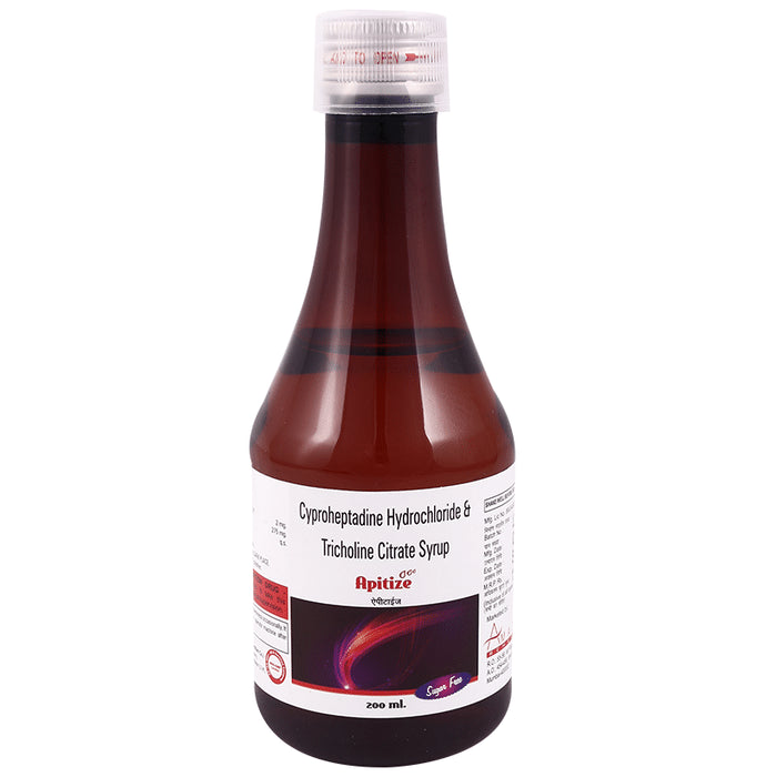 Apitize Syrup Sugar Free