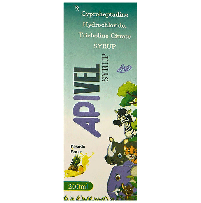 Apivel Syrup Pineapple Sugar Free - Classic Derma