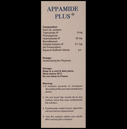 Appamide Plus Eye Drop