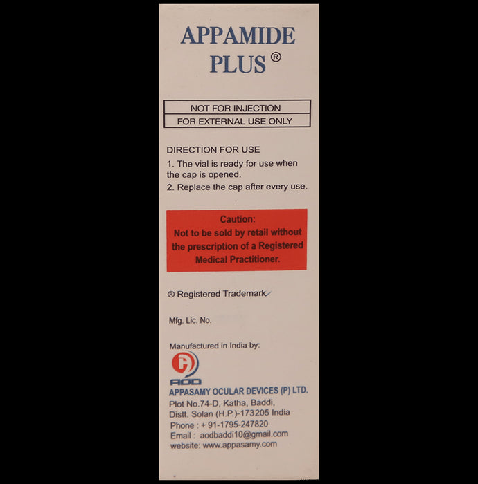 Appamide Plus Eye Drop