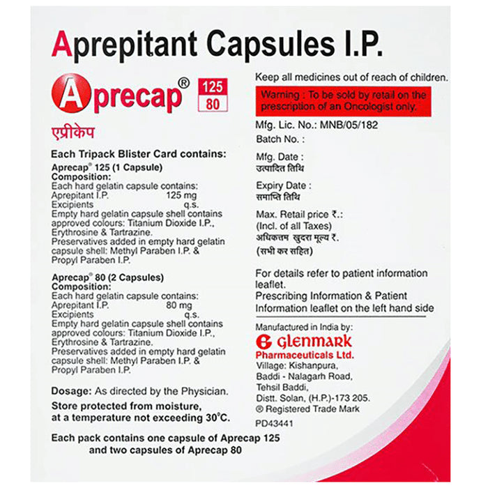 Aprecap 125/80 Capsule