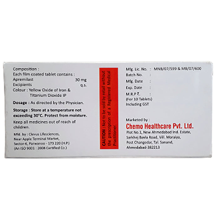 Apresias 30 Tablet
