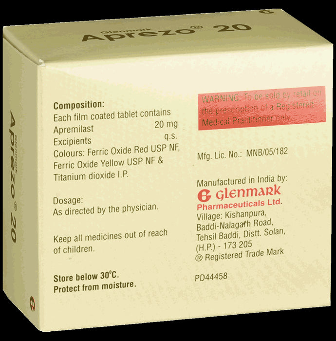 Aprezo 20 Tablet