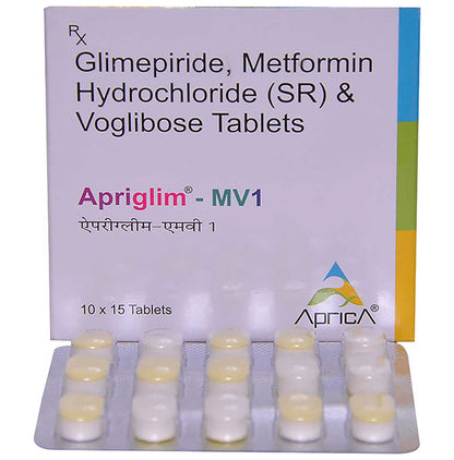 Apriglim MV 1 Tablet SR - Classic Derma
