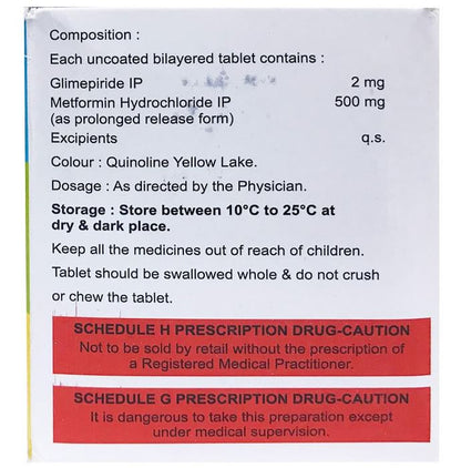 Apriglim-M 2 Tablet PR