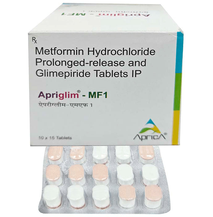 Apriglim-MF 1 Tablet PR - Classic Derma