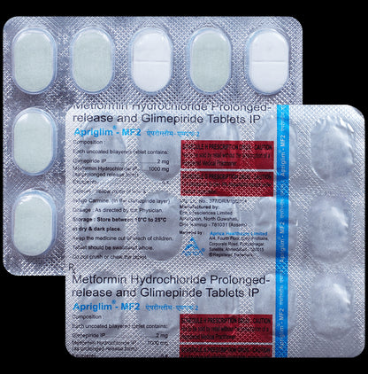 Apriglim-MF 2 Tablet PR - Classic Derma
