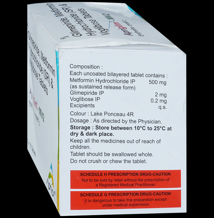 Apriglim-MV 2 Tablet SR