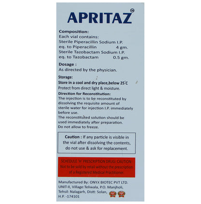 Apritaz 4.5g Injection