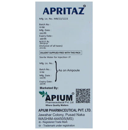 Apritaz 4.5g Injection