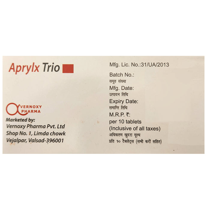 Aprylx Trio Tablet