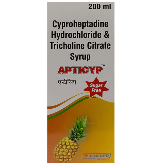 Apticyp Syrup Sugar Free - Classic Derma