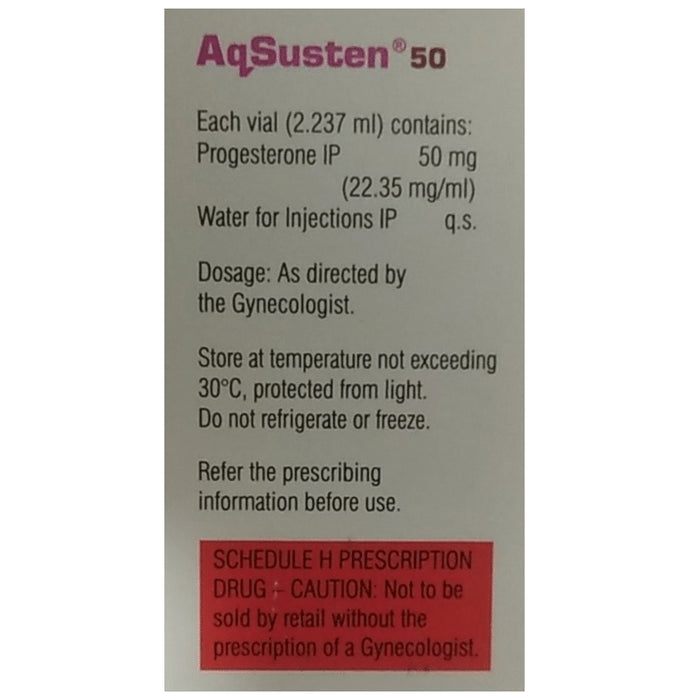 Aqsusten 50 Injection