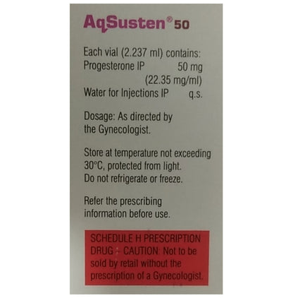 Aqsusten 50 Injection