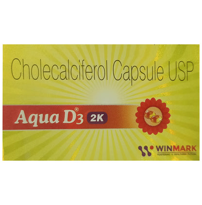 Aqua D3 2K Soft Gelatin Capsule - Classic Derma