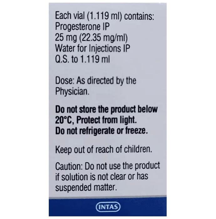 Aquagest 25mg Injection