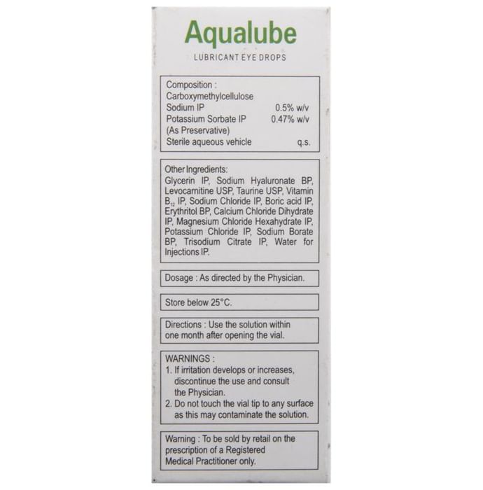 Aqualube Eye Drop