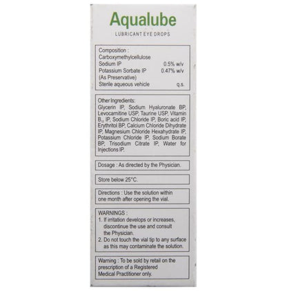 Aqualube Eye Drop