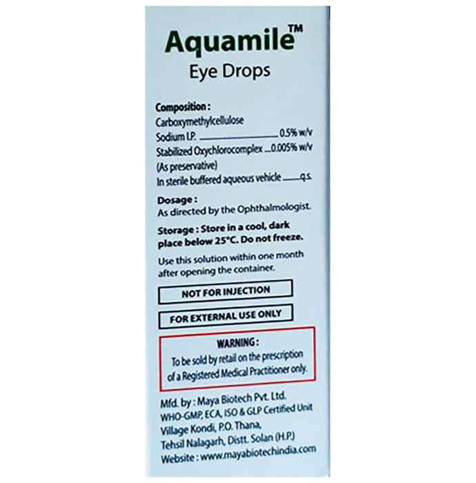 Aquamile Eye Drop