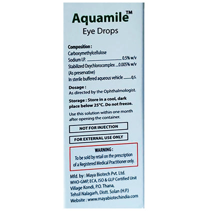 Aquamile Eye Drop