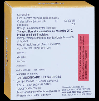 Aquashine 24 Tablet