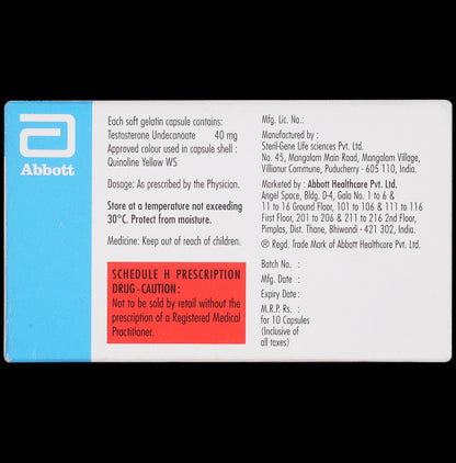 Aquaviron 40mg Capsule