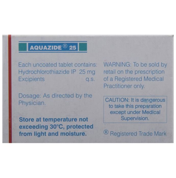Aquazide 25 Tablet