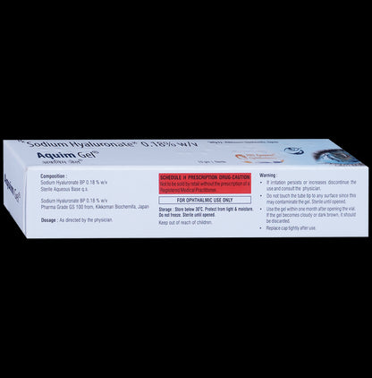 Aquim 0.18% Eye Gel