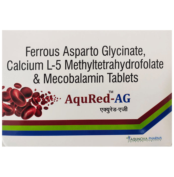 Aqured-AG Tablet - Classic Derma