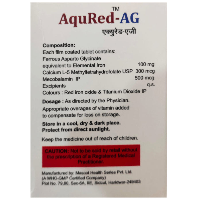 Aqured-AG Tablet