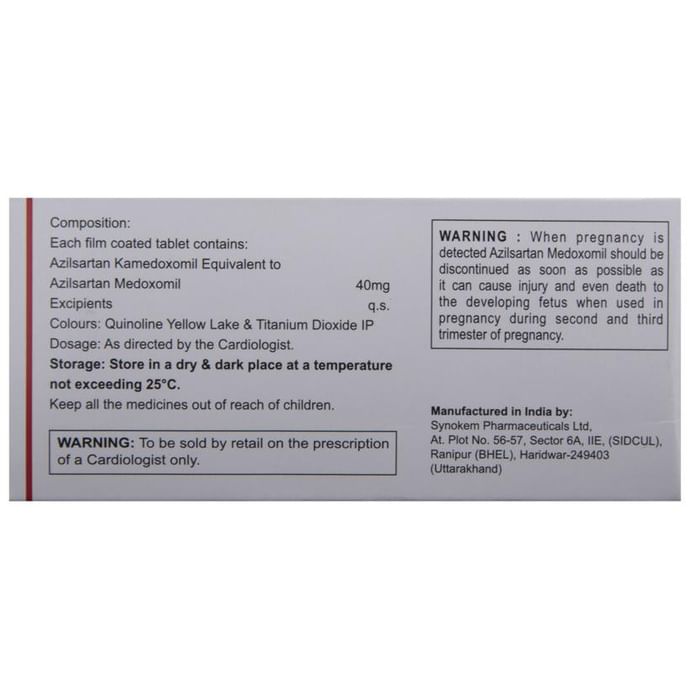 Arbazeal-ES 40 Tablet