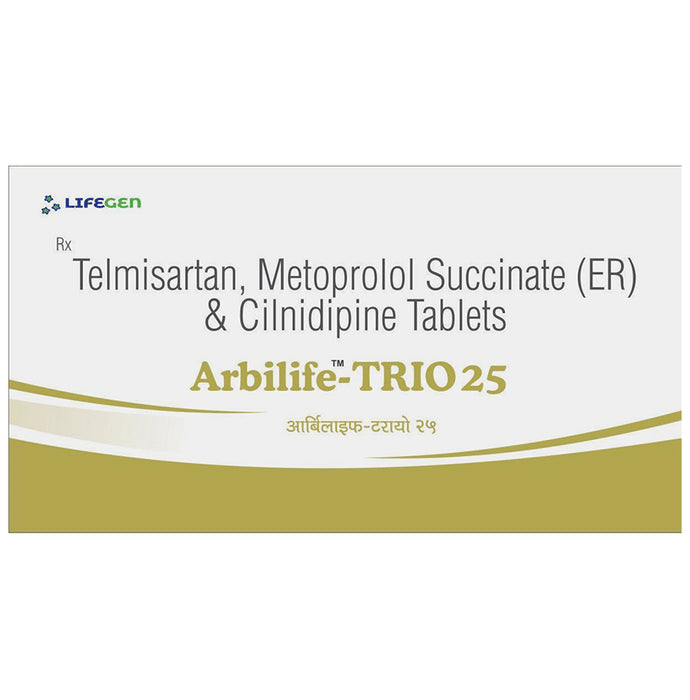 Arbilife-Trio 25 Tablet ER - Classic Derma