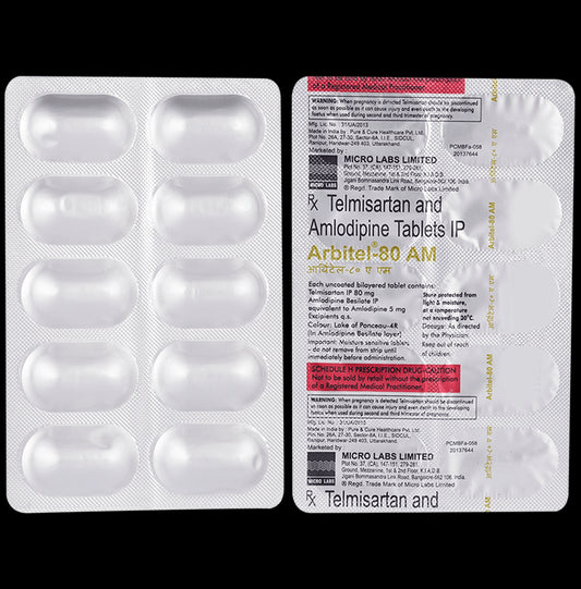 Arbitel-80 AM Tablet - Classic Derma